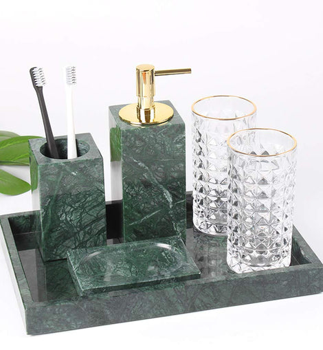 Six Piece Luxury Bath Set