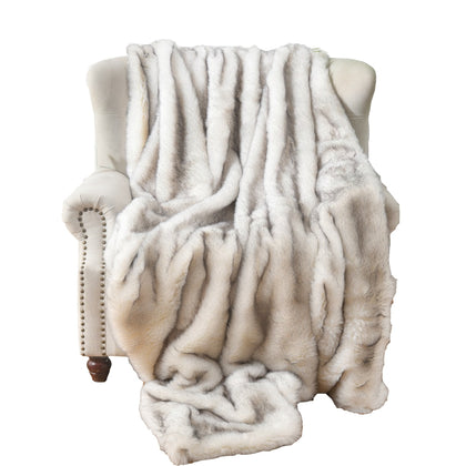 Double Layer Faux Fur Blanket