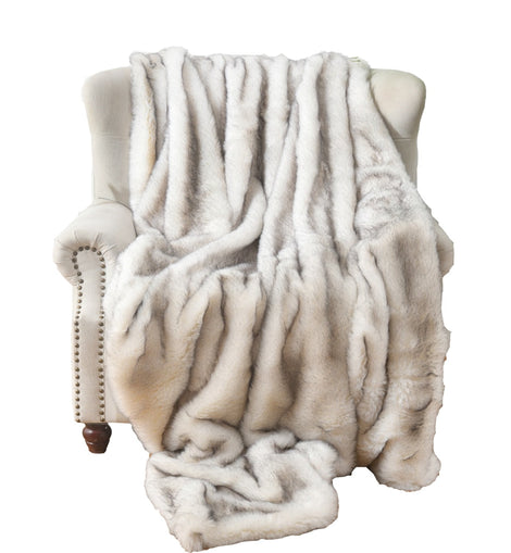 Double Layer Faux Fur Blanket