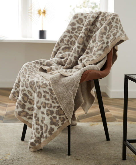 Leopard Pattern Throw