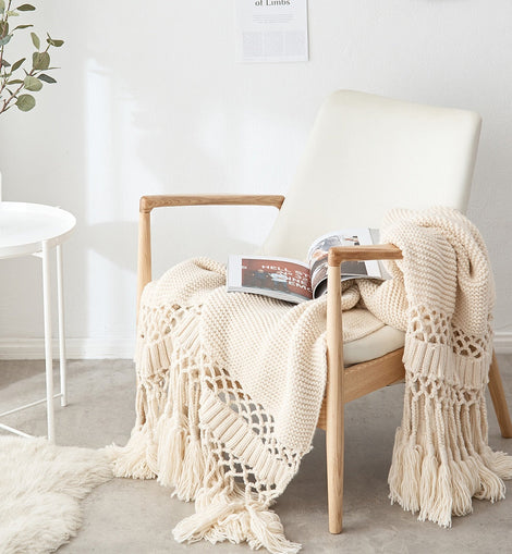 Handmade Knitted Blanket