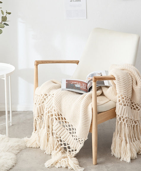 Handmade Knitted Blanket