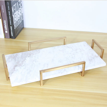 Clean Modern Marble Tray